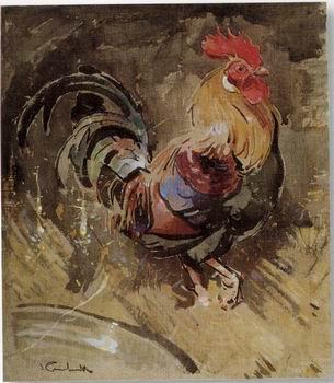 unknow artist Cock 081 Spain oil painting art